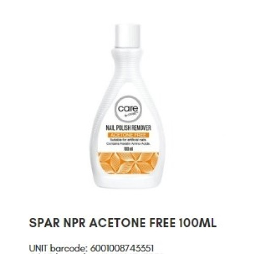 SPAR NAIL POL REM ACET/FR 100ML(FL)(RF)